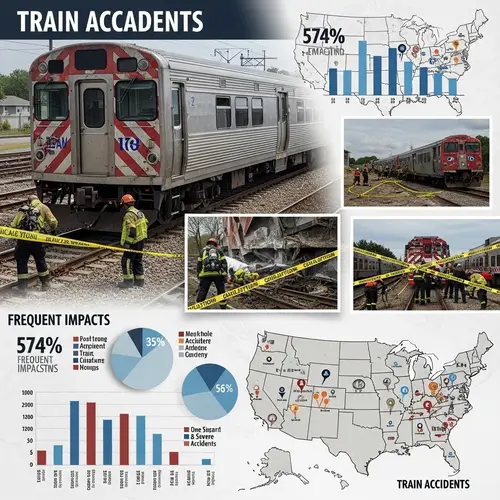 Train Accidents in the United States: Statistics and Impact Visualized