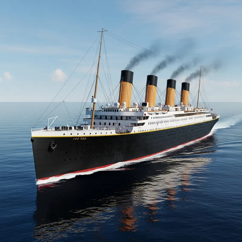Historic Titanic Ship Photos - Explore the Iconic Vessel