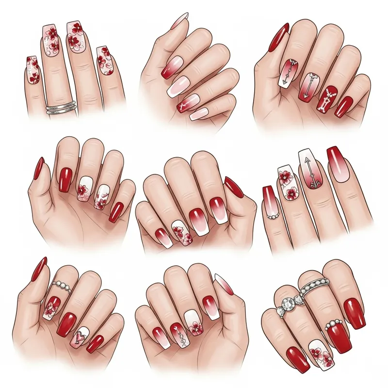 Valentine's Day Nail Designs: Tips from Skip the Filter UK Valentine's Day Nail Designs: Tips from Skip the Filter UK