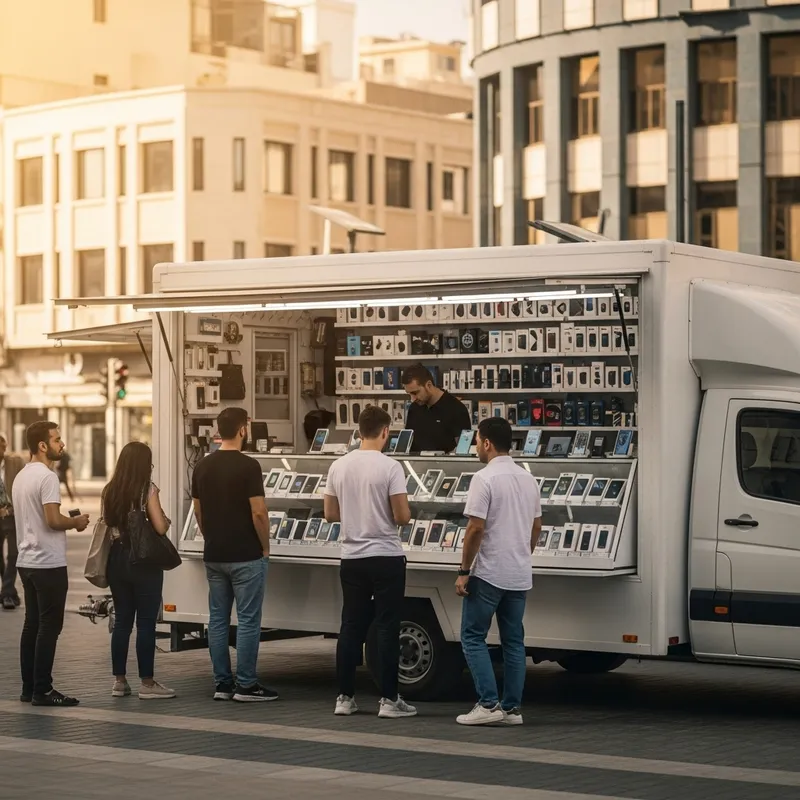 Mobile Shop Promotion - Urban Electronics Store