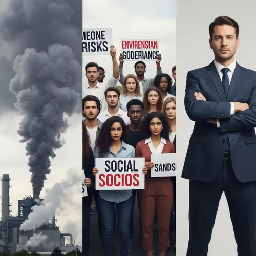 Visualizing ESG Risks: Environmental, Social & Governance Challenges