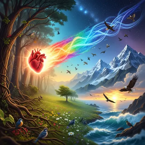 Journey of a Free Heart - Inspiring Visuals