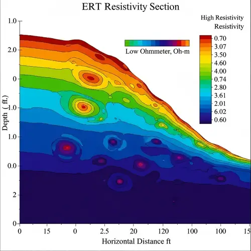 Resistivity Electrical Resistivity Tomography (ERT) Visualization