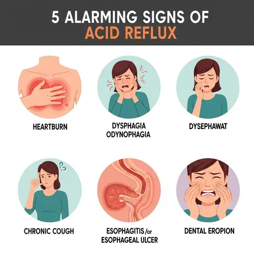 5 Alarming Signs of Acid Reflux: Symptoms and Solutions