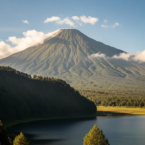 Majestic Mountain Landscape: Tranquil Beauty Captured