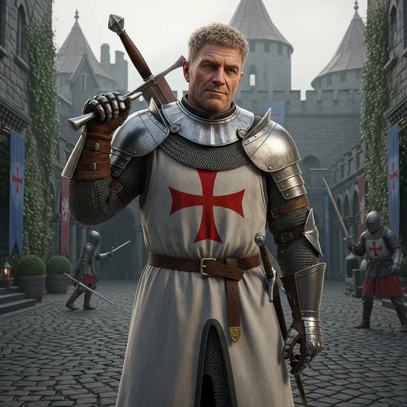 Cullen Rutherford Realism Portrait in Medieval Castle Cullen Rutherford Realism Portrait in Medieval Castle