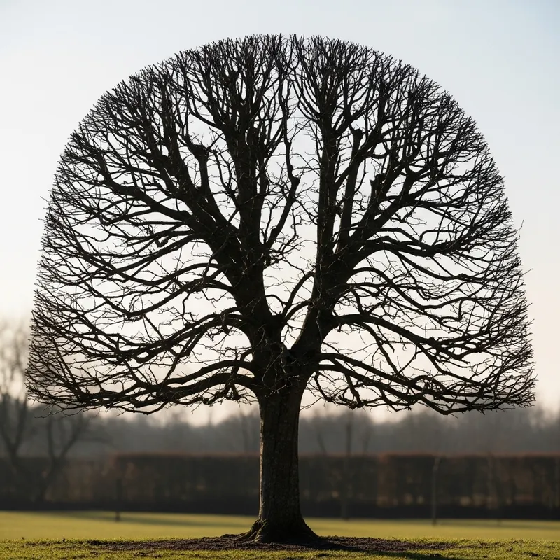Beautifully Pruned Tree - Natural Symmetry