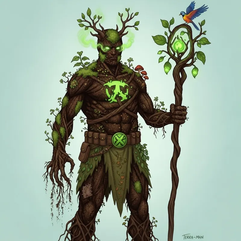 Eco-Friendly Superhero Saves Nature Eco-Friendly Superhero Saves Nature