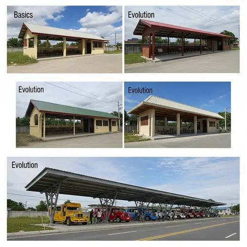 Evolution of Jeepney Waiting Shed Design: Functionality & Appeal