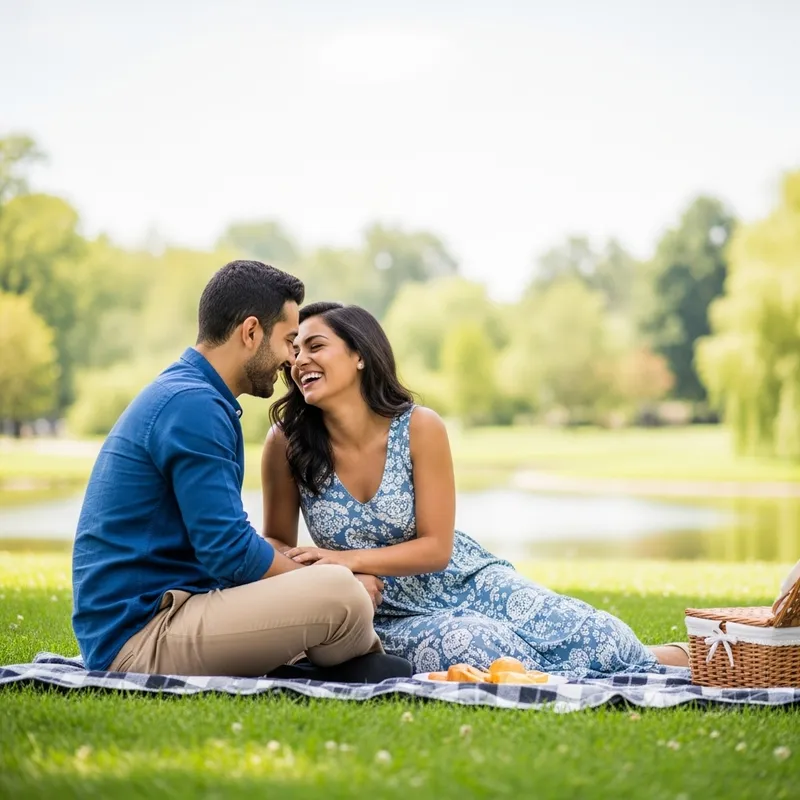 Happy Couple Enjoying Quality Time Together