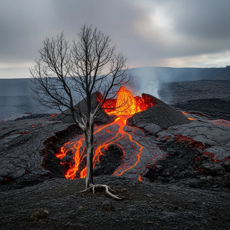 Majestic Volcanism: Raw Beauty and Power Majestic Volcanism: Raw Beauty and Power