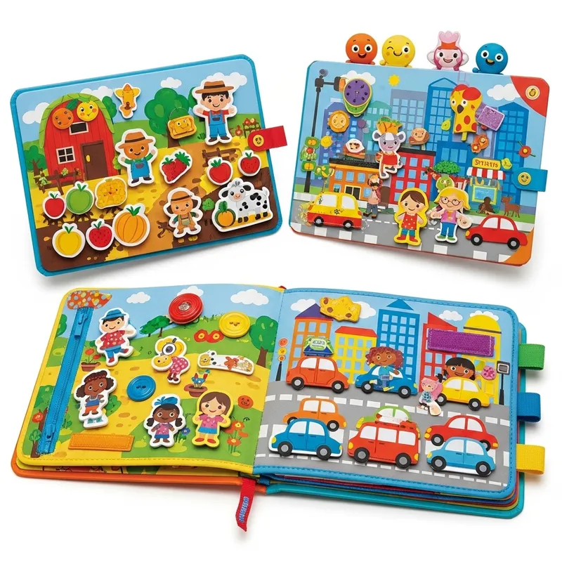 Engaging Busy Book for Kids | Interactive Learning Activities