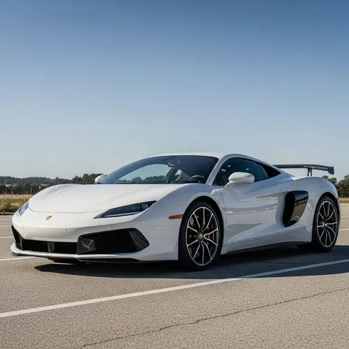 Sleek High-Performance Sports Car | Radiant Color & Speed