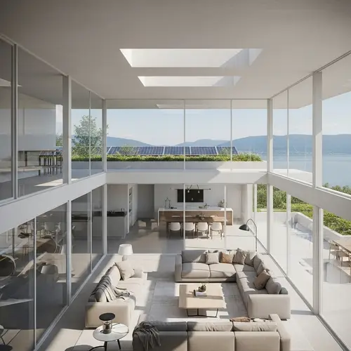 Ultramodern House Design with Rooftop Garden & Stunning Views