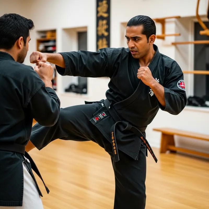 Harish Kapadia Martial Arts Fight Training | Punches & Kicks