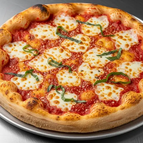 Affordable Hand-Tossed $1 Pizza with Marinara and Mozzarella