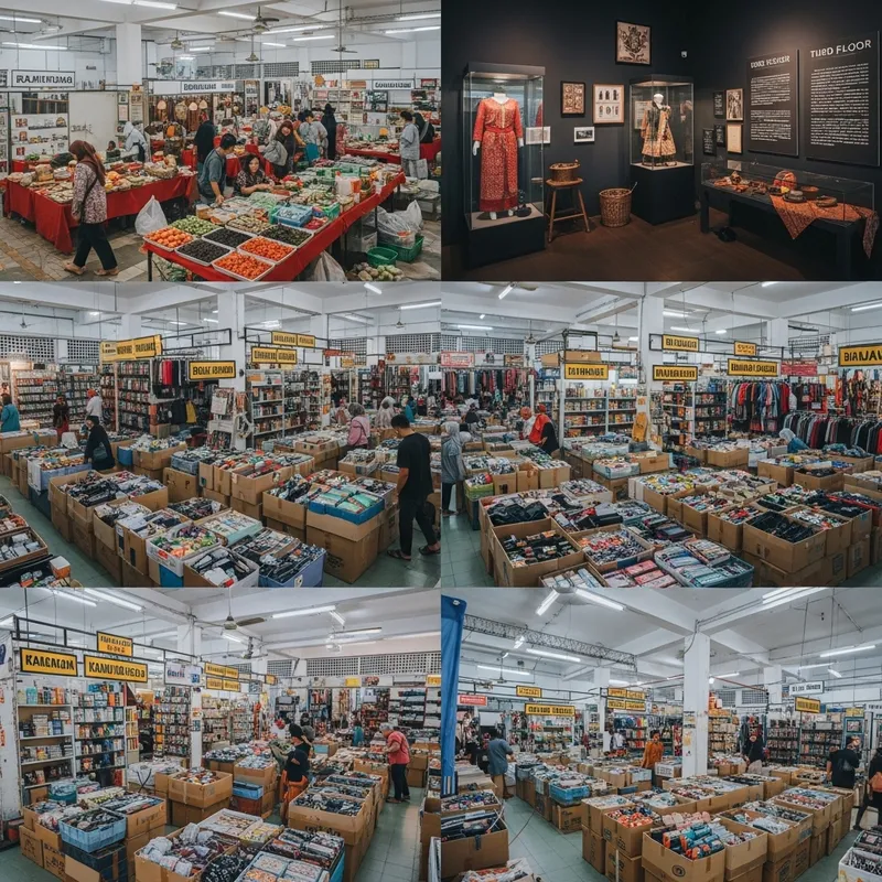 Cirebon Market: 3-Story Building with Cultural Heritage