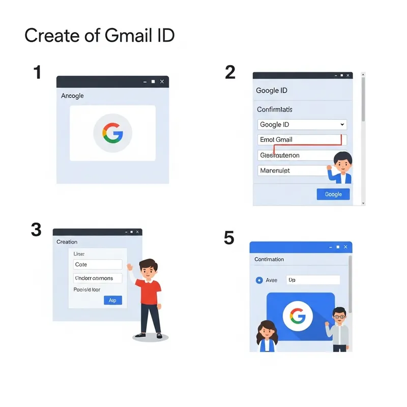 How to Create Google Gmail ID Easily How to Create Google Gmail ID Easily