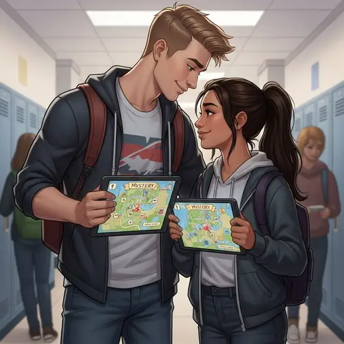 Teenagers' Close Relationship in Mystery Game Passion