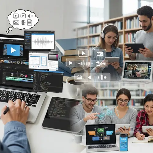 Multimedia-Based Learning Materials Creation