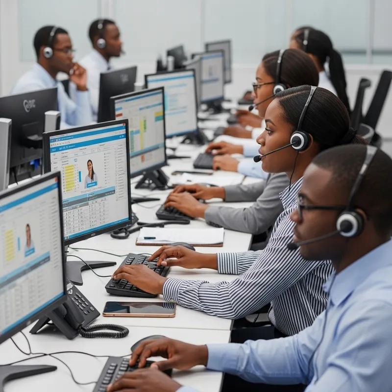 Diverse Call Center Team | Quality Customer Service Solutions