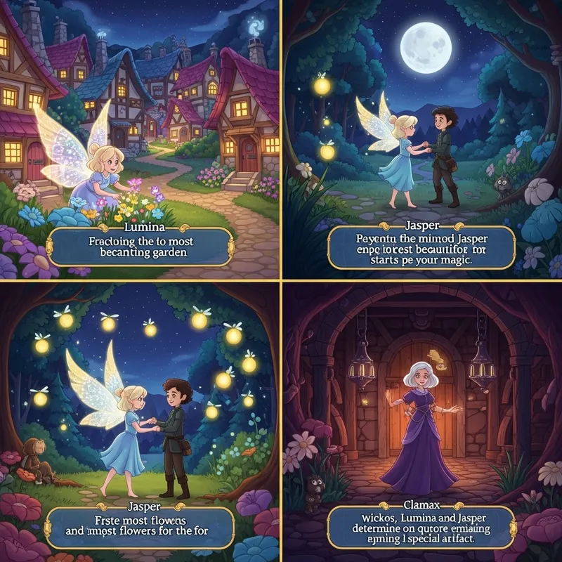 Enchanted Village: Lumina and Jasper's Magical Adventure Enchanted Village: Lumina and Jasper's Magical Adventure