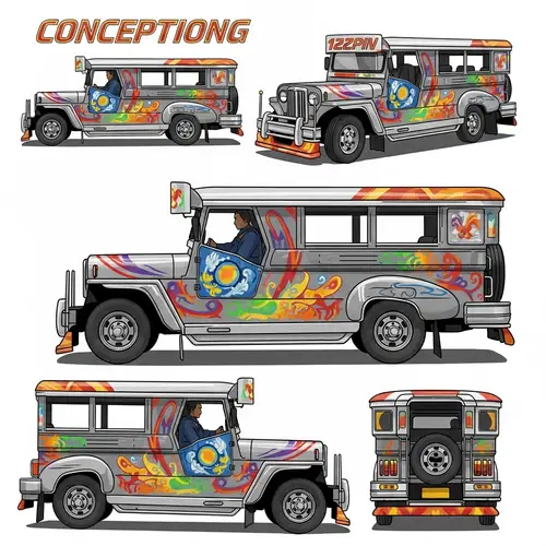 Modernized Jeepney Design: Balancing Tradition and Technology