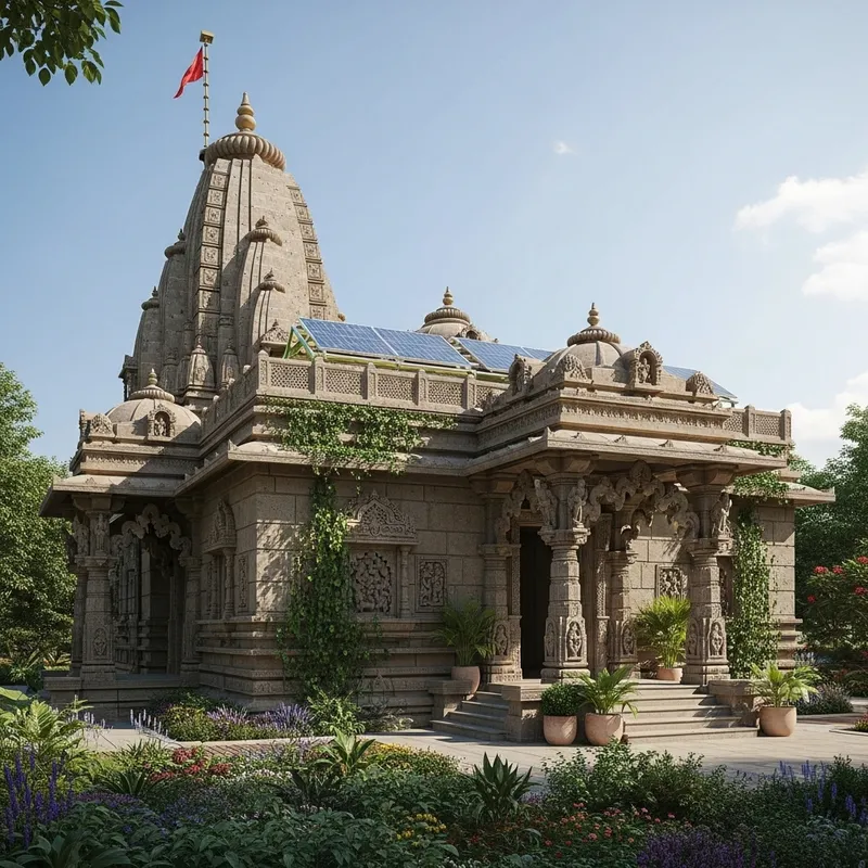 Sustainable Design of Ram Mandir Ayodhya: Tradition Meets Modern Eco-Friendly Techniques