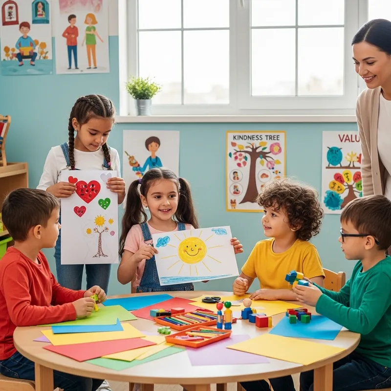 Early Childhood Education Values for Elif and Friends
