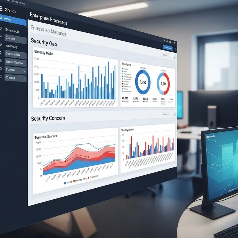 Security Gap & Concern Analysis for Enterprise Metrics