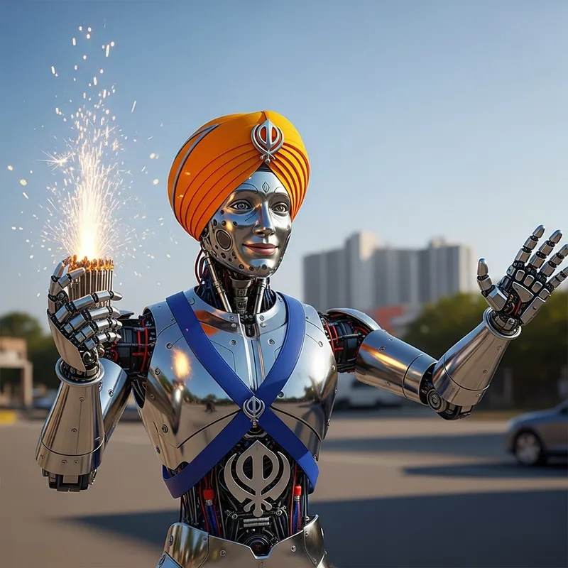 Sikh Robot: Bridging Tradition and Technology