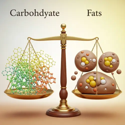 Carbohydrates and Fats Visual Guide