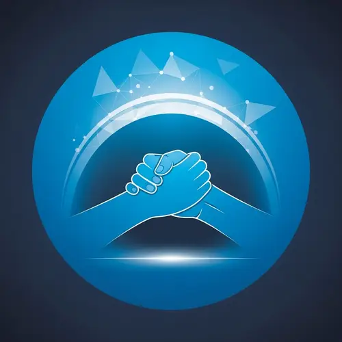 Inspiring Team Avatar Design in Blue for Social Media Platform