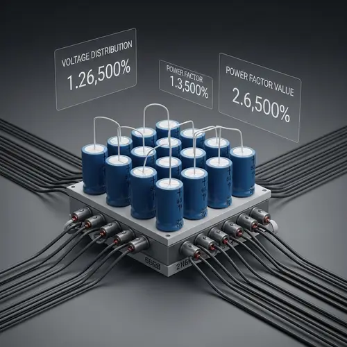 Capacitor Bank Voltage Distribution Simulation