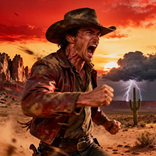 Epic Western Punch: Outburst of Anger