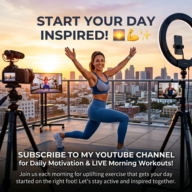 Subscribe for Daily Motivation & Live Workouts!