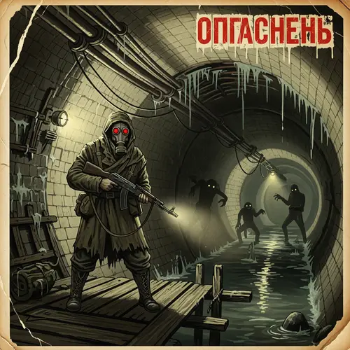 Retro Art from Metro 2033 Universe