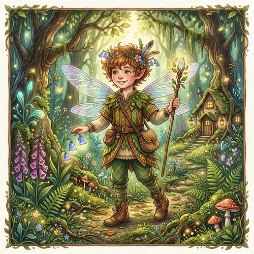 Enchanting Storybook Fairy Boy
