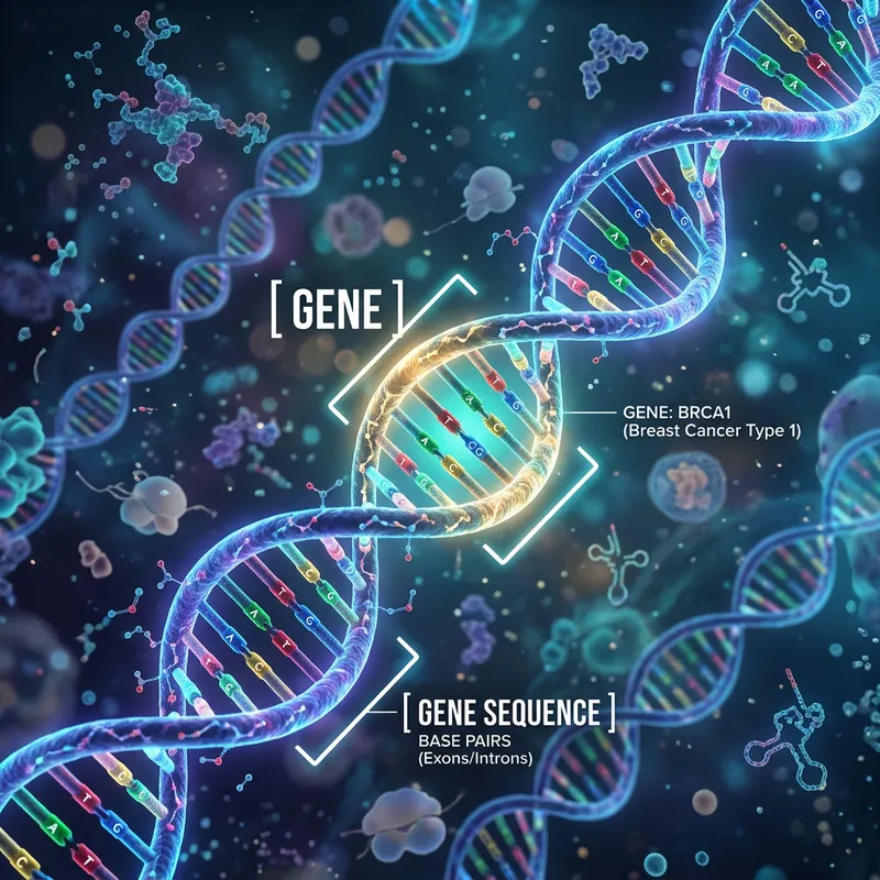Stunning DNA Background Image of Genes Stunning DNA Background Image of Genes