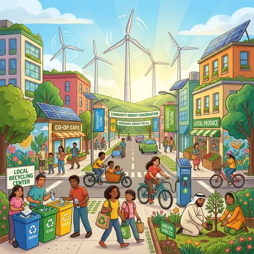 Energy Conservation for Community: Diverse Eco-Friendly Scene