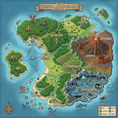 Philippines Map Design: Tropical Landscapes & Unique Creatures