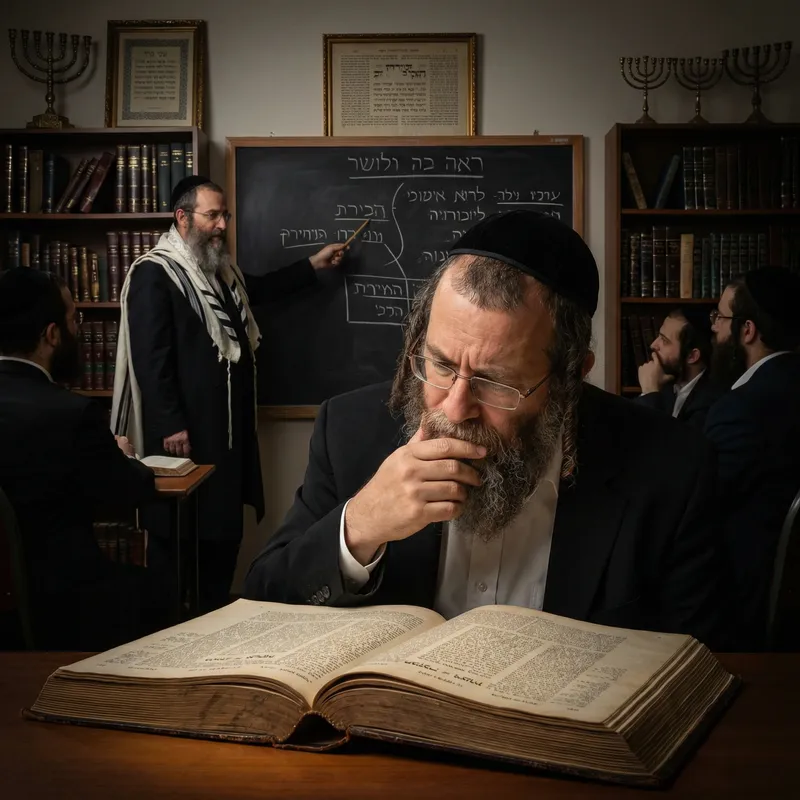 Religious Jews Torah Study: Profound Teachings with Rich Symbolism