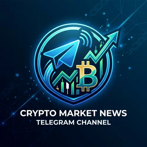 Thematic Logo for Crypto News Telegram Channel