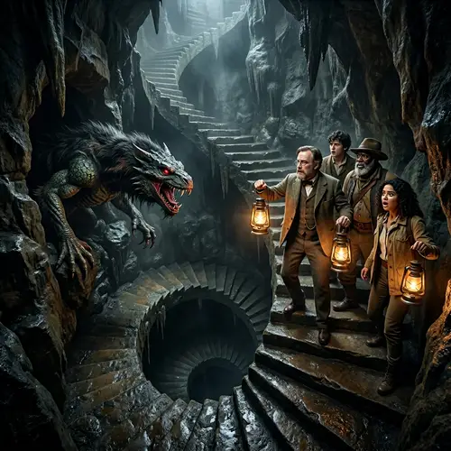 A Journey to the Center of the Earth Explorers Descend