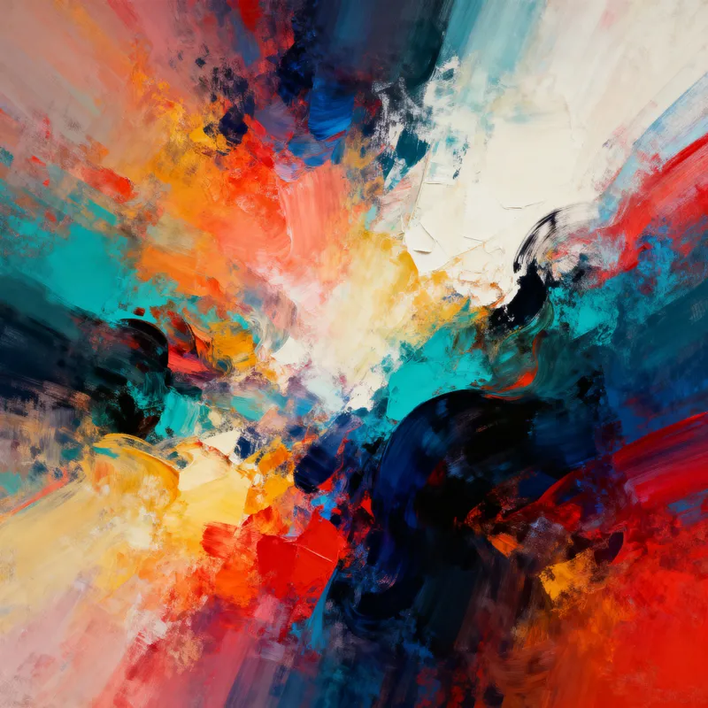 Vibrant Abstract Digital Artwork | Unique Style