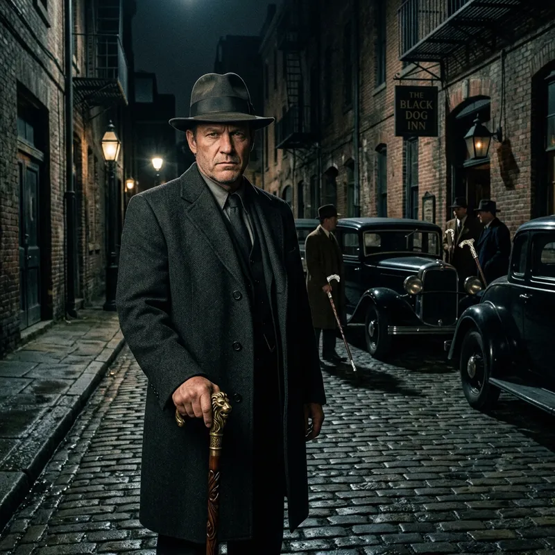 Gangster Vibes: Vintage Style Image Transformation