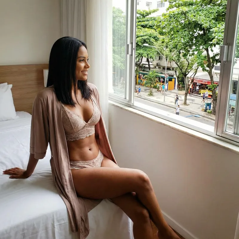 Lingerie Models with Brazilian Features