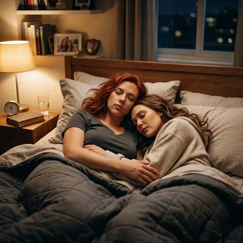 Female Superheroes with Martial Art and Telekinetic Powers Sleeping