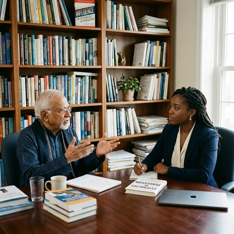 Psychology of Persuasive Arguments: Engaging Conversation Visualized