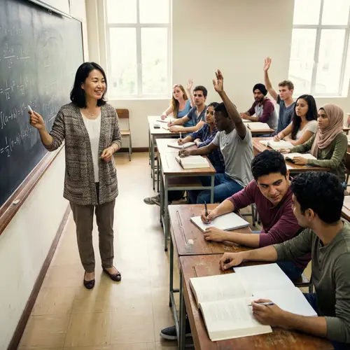 Diverse Classroom Interactive Learning Session
